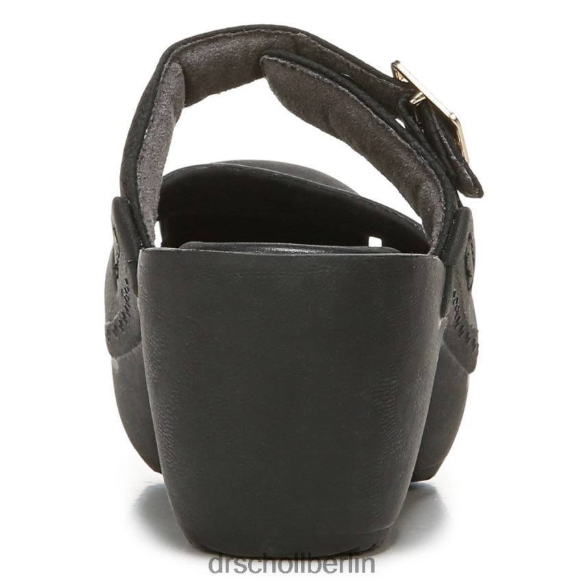 schwarzer Schlangendruck Tanz auf Holzschuh RXP6XD221 Dr. Scholl's unisex