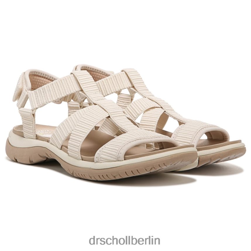 Beiger Stoff Adalia-Sandale RXP6XD172 Dr. Scholl's unisex