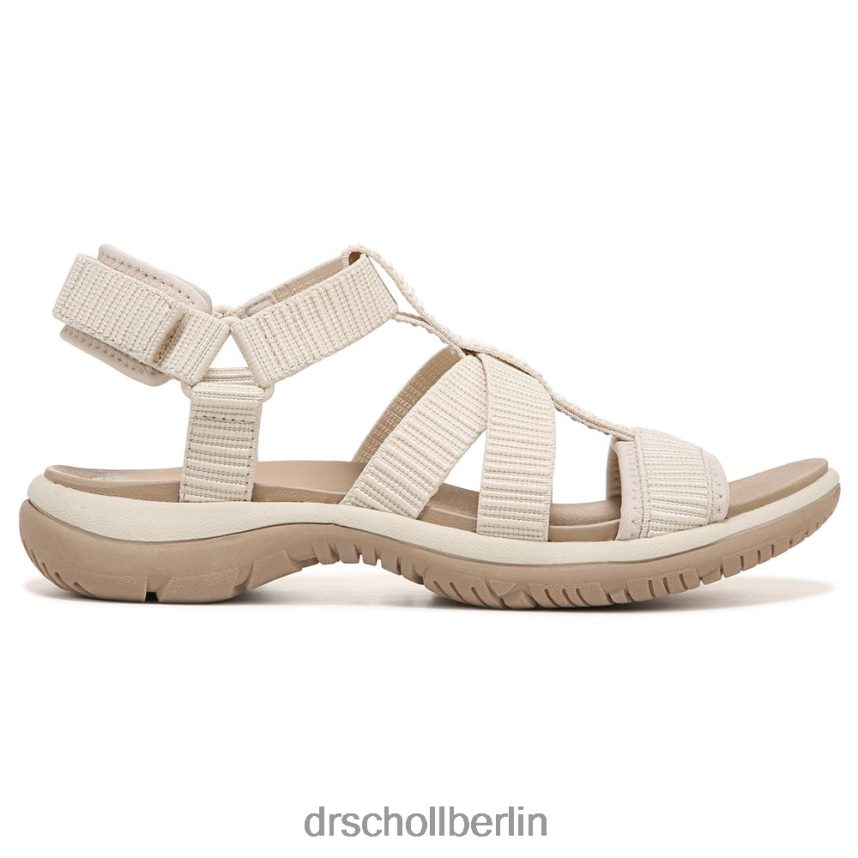 Beiger Stoff Adalia-Sandale RXP6XD172 Dr. Scholl's unisex