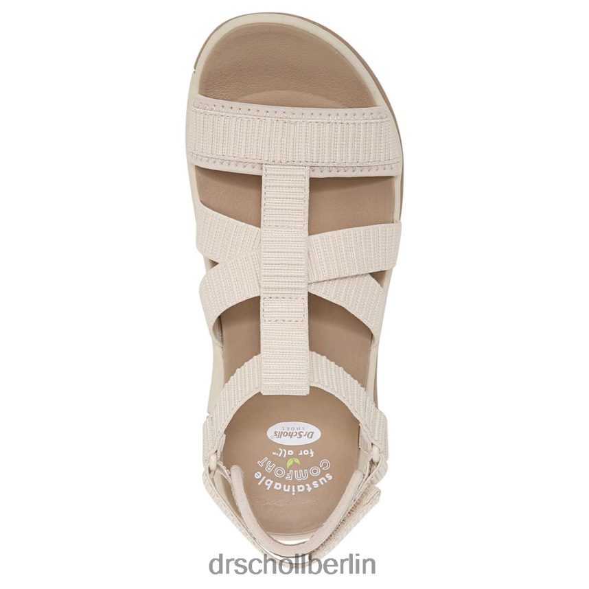 Beiger Stoff Adalia-Sandale RXP6XD172 Dr. Scholl's unisex