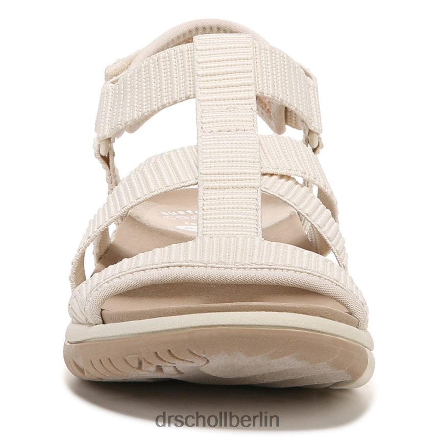 Beiger Stoff Adalia-Sandale RXP6XD172 Dr. Scholl's unisex