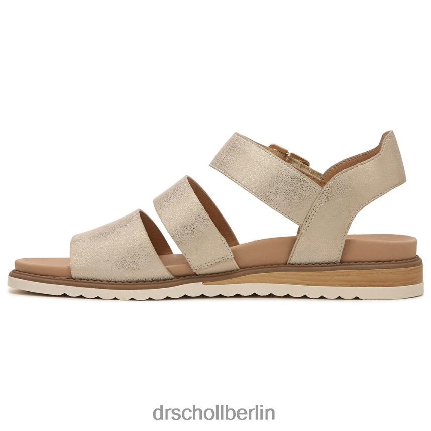 Gold Island Glow flache Sandale RXP6XD21 Dr. Scholl's unisex