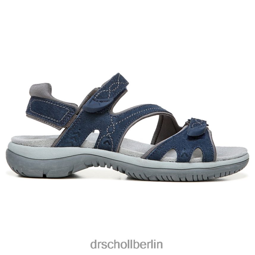 elegantes marineblaues Wildleder Adelle-Sandale RXP6XD158 Dr. Scholl's unisex
