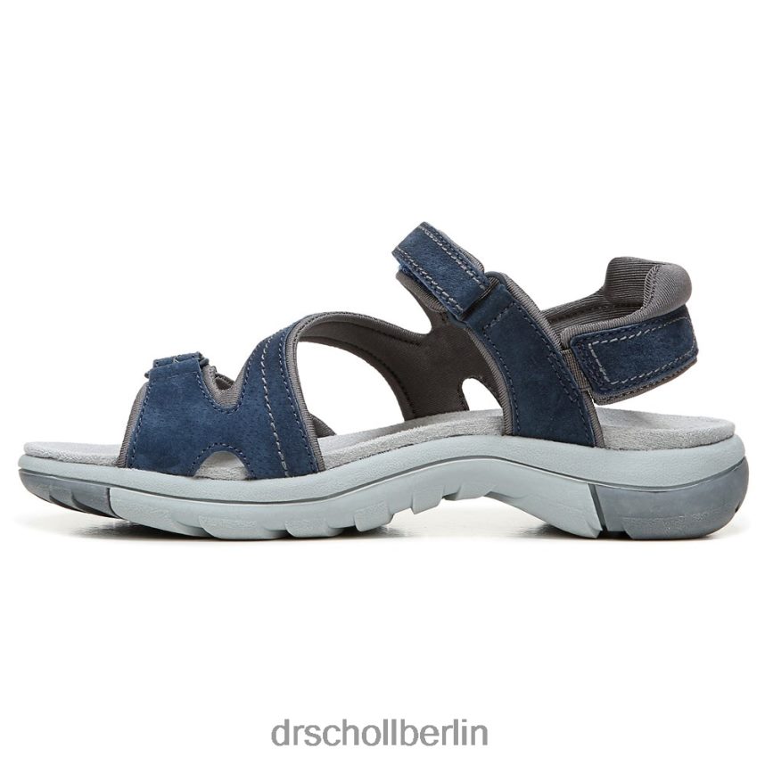 elegantes marineblaues Wildleder Adelle-Sandale RXP6XD158 Dr. Scholl's unisex