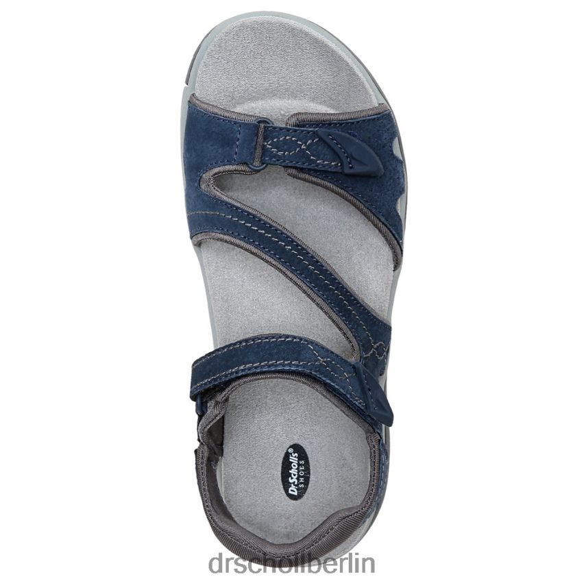 elegantes marineblaues Wildleder Adelle-Sandale RXP6XD158 Dr. Scholl's unisex