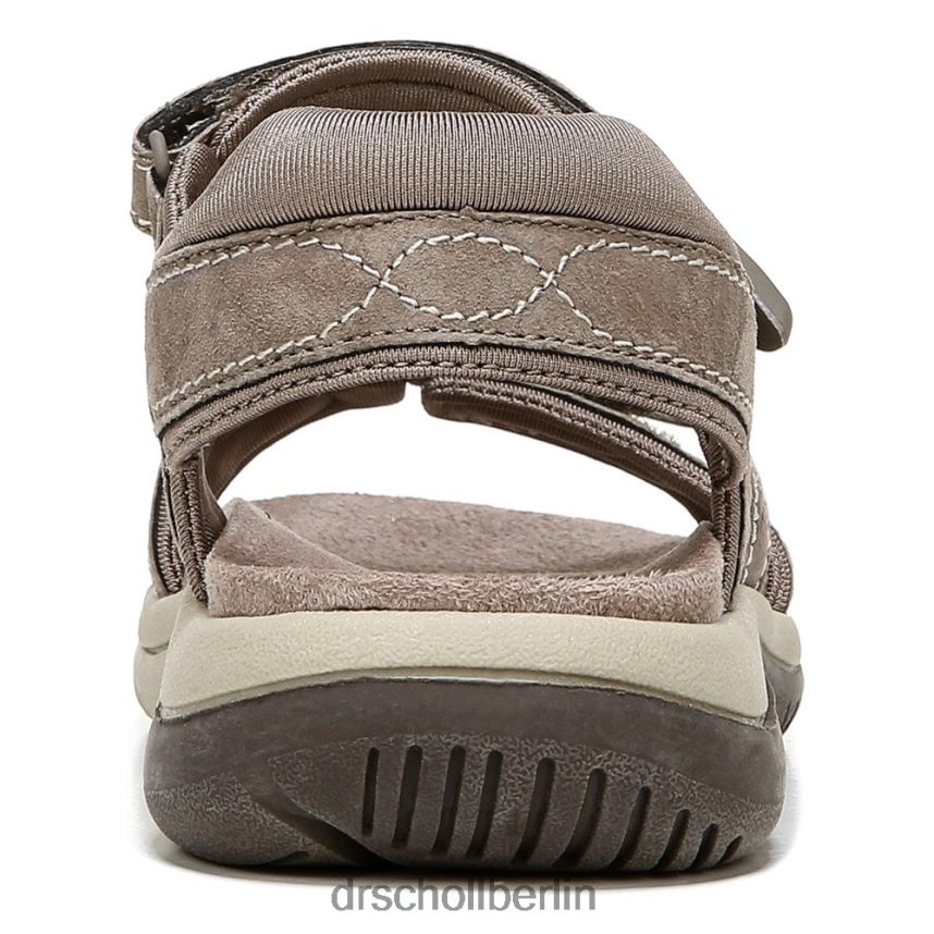 malttaupefarbenes Wildleder Adelle-Sandale RXP6XD159 Dr. Scholl's unisex