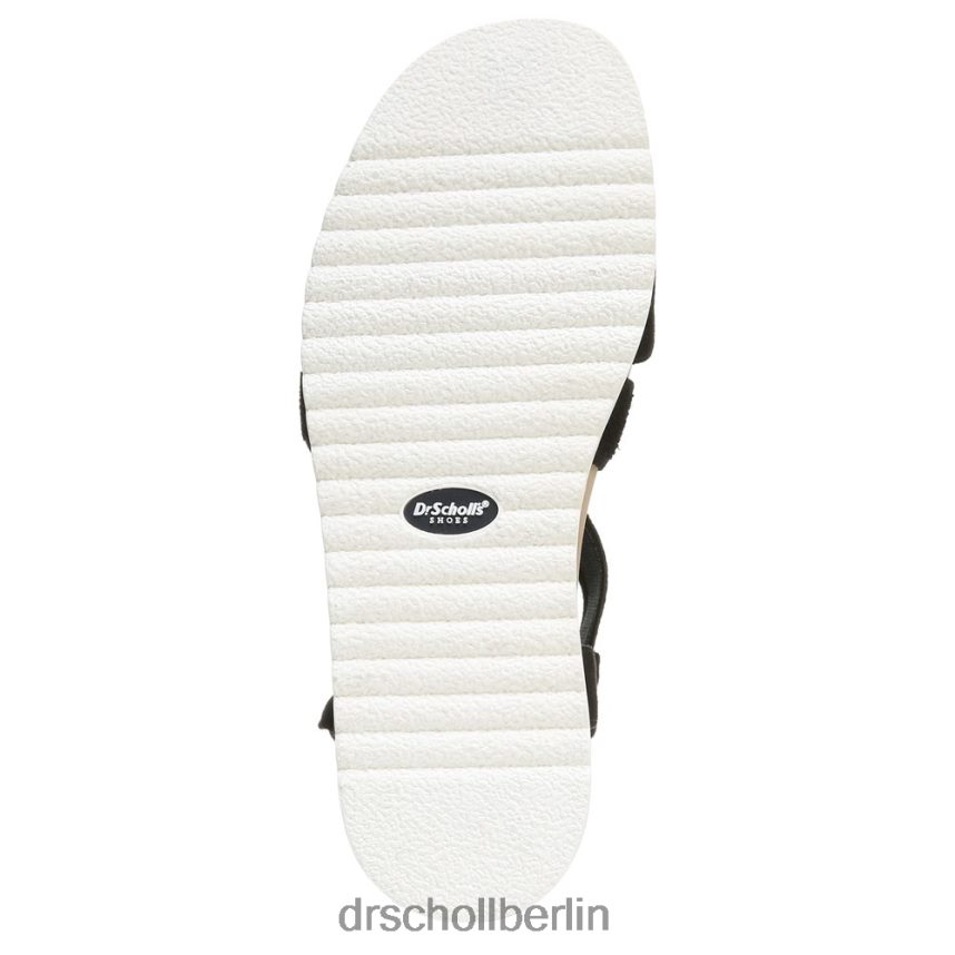 schwarze Mikrofaser Inselbewohner-Sandale RXP6XD124 Dr. Scholl's unisex