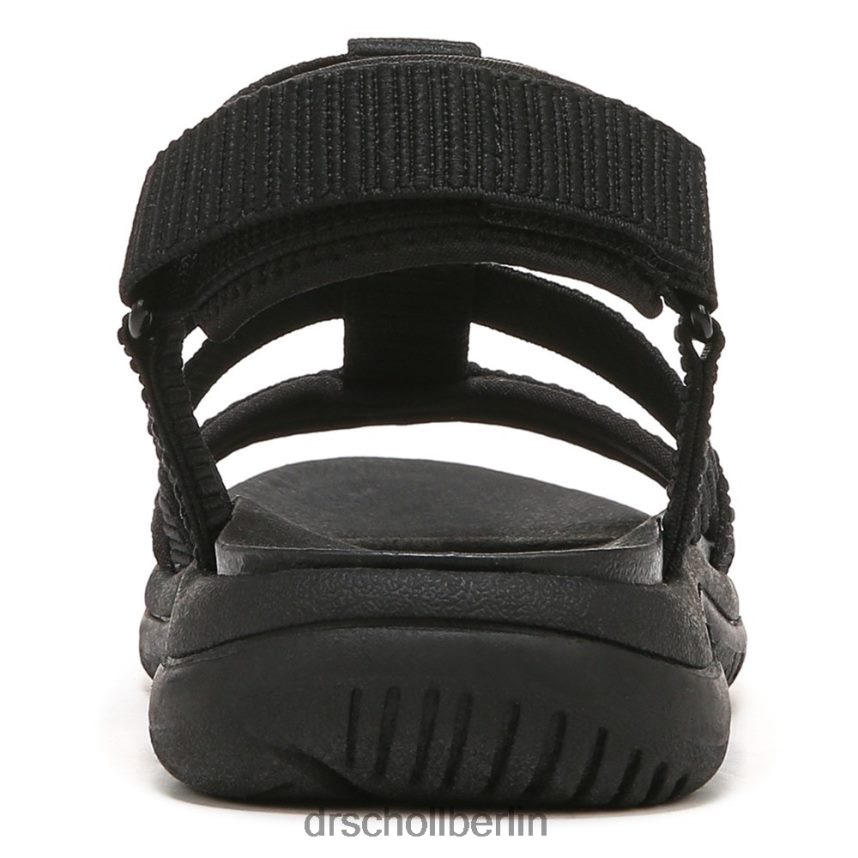 schwarzer Stoff Adalia-Sandale RXP6XD170 Dr. Scholl's unisex