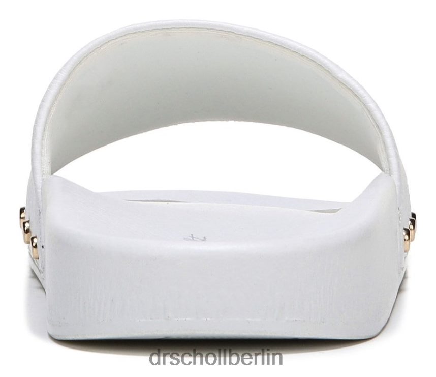 weißes Leder Pisces Pool-Slide-Sandale RXP6XD188 Dr. Scholl's unisex