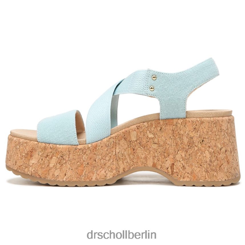 Blau Dottie Riemchen-Keilsandalette RXP6XD202 Dr. Scholl's unisex