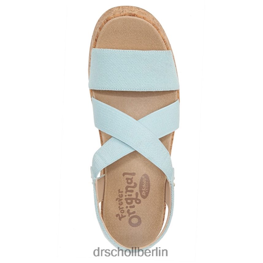 Blau Dottie Riemchen-Keilsandalette RXP6XD202 Dr. Scholl's unisex
