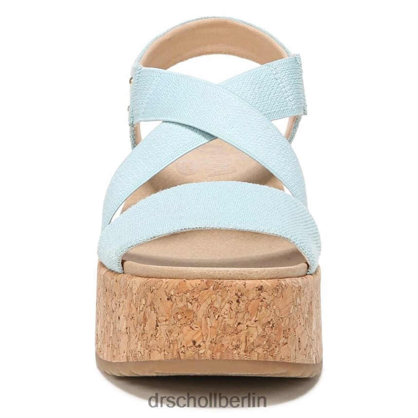 Blau Dottie Riemchen-Keilsandalette RXP6XD202 Dr. Scholl's unisex