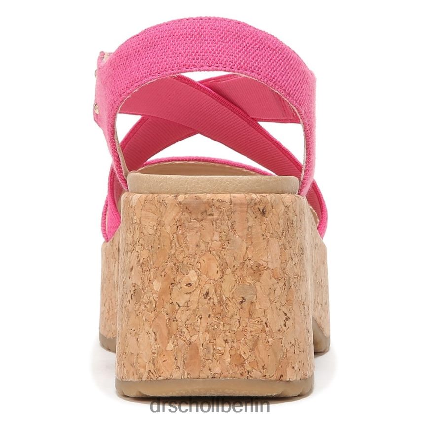 Rosa Dottie Riemchen-Keilsandalette RXP6XD203 Dr. Scholl's unisex