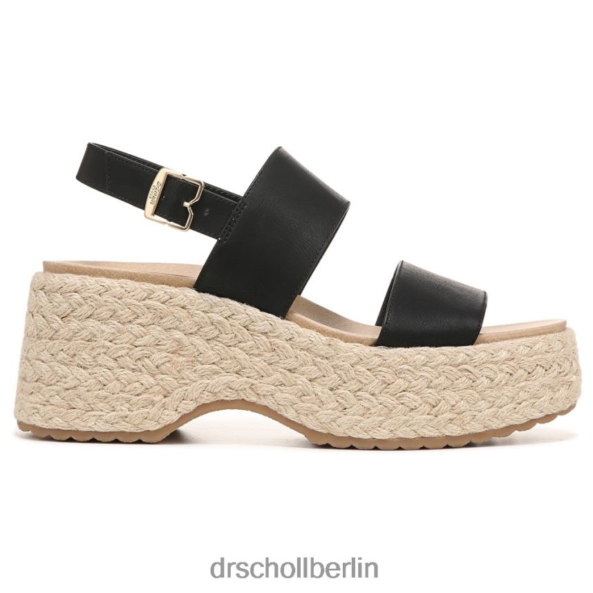 Schwarz Delaney Keilsandale RXP6XD235 Dr. Scholl's unisex