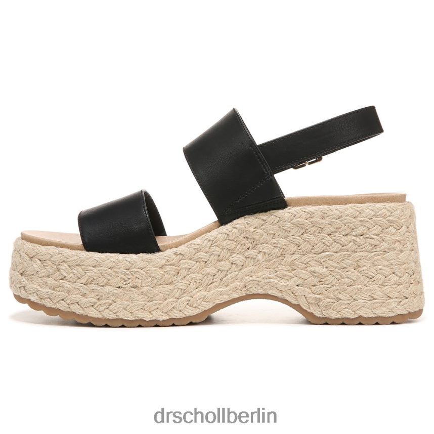 Schwarz Delaney Keilsandale RXP6XD235 Dr. Scholl's unisex