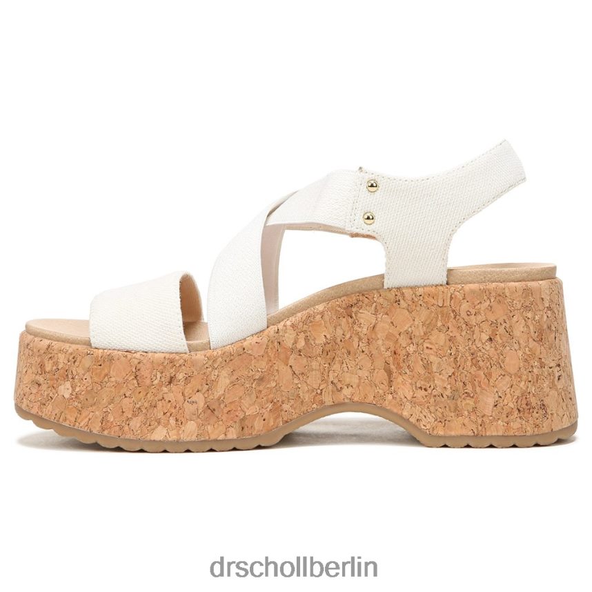 Weiss Dottie Riemchen-Keilsandalette RXP6XD204 Dr. Scholl's unisex