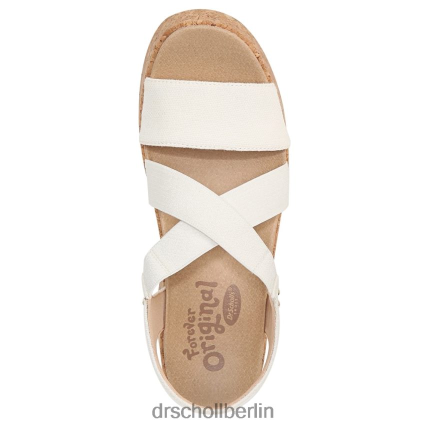 Weiss Dottie Riemchen-Keilsandalette RXP6XD204 Dr. Scholl's unisex