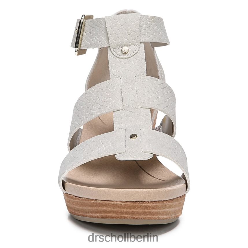 grauer Schlangendruck Barton Keilsandalette RXP6XD163 Dr. Scholl's unisex