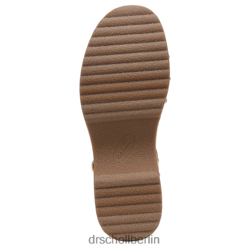 Hellbraun Dublin-Plateausandale RXP6XD238 Dr. Scholl's unisex