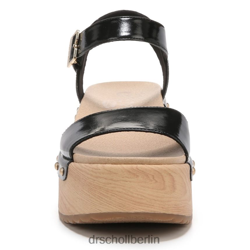 Schwarz Dublin-Plateausandale RXP6XD239 Dr. Scholl's unisex