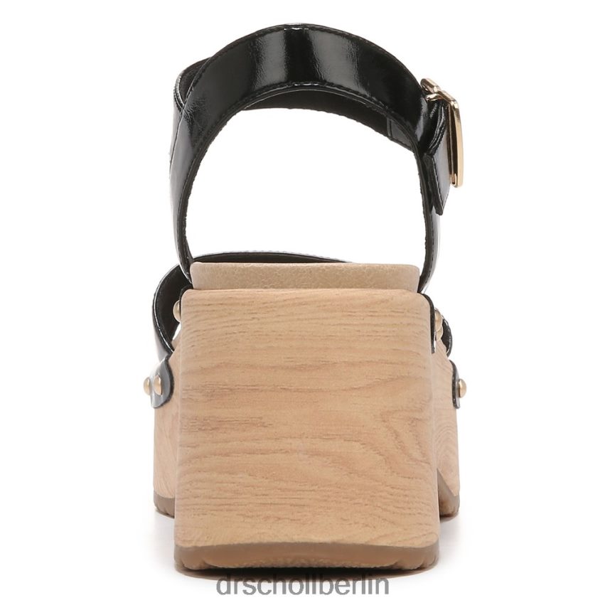 Schwarz Dublin-Plateausandale RXP6XD239 Dr. Scholl's unisex