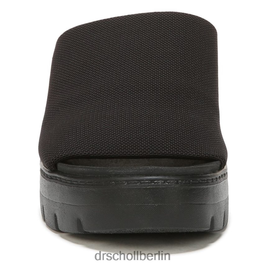 Schwarz Überprüfen Sie Zweifel Plateau-Sandale RXP6XD222 Dr. Scholl's unisex