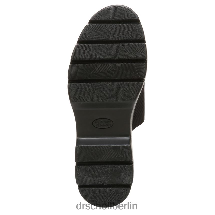 Schwarz Überprüfen Sie Zweifel Plateau-Sandale RXP6XD222 Dr. Scholl's unisex