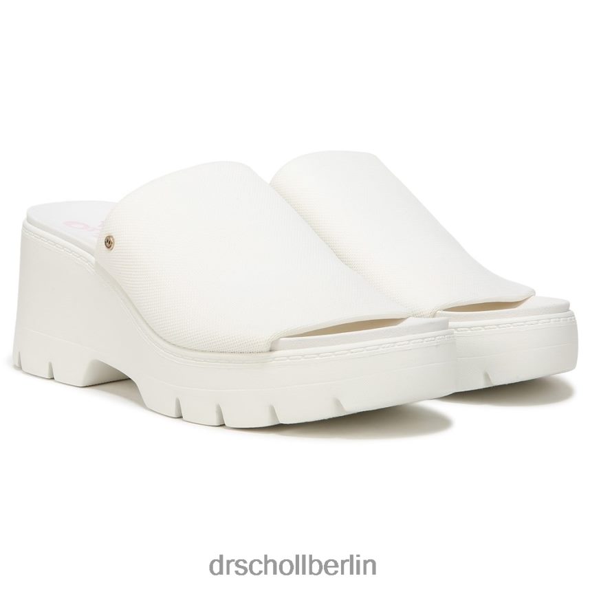 Weiss Überprüfen Sie Zweifel Plateau-Sandale RXP6XD224 Dr. Scholl's unisex