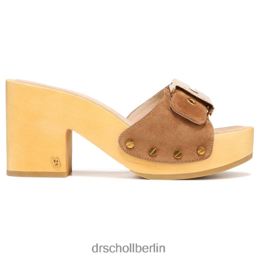 haselnussbraunes Wildleder Hula-Sandale RXP6XD131 Dr. Scholl's x Veronica Beard unisex