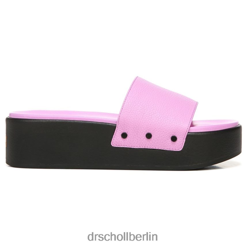 lila Leder Pisces Max Plateau-Slide-Sandale RXP6XD200 Dr. Scholl's unisex