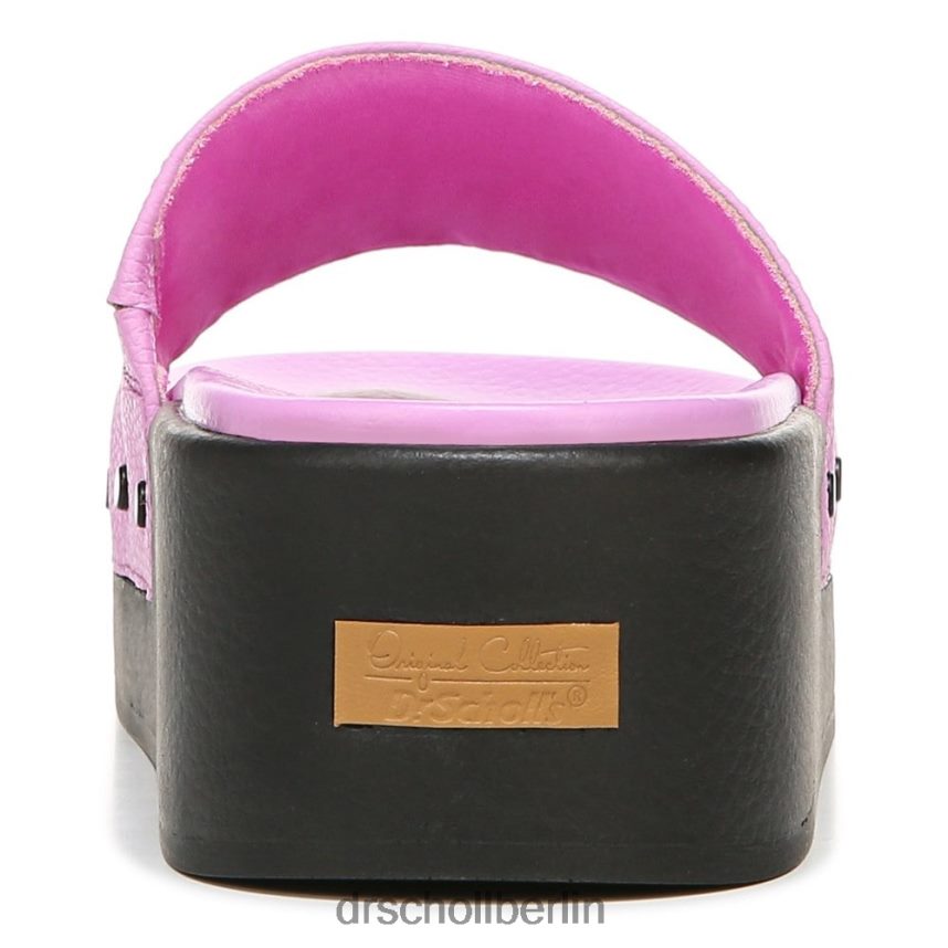 lila Leder Pisces Max Plateau-Slide-Sandale RXP6XD200 Dr. Scholl's unisex