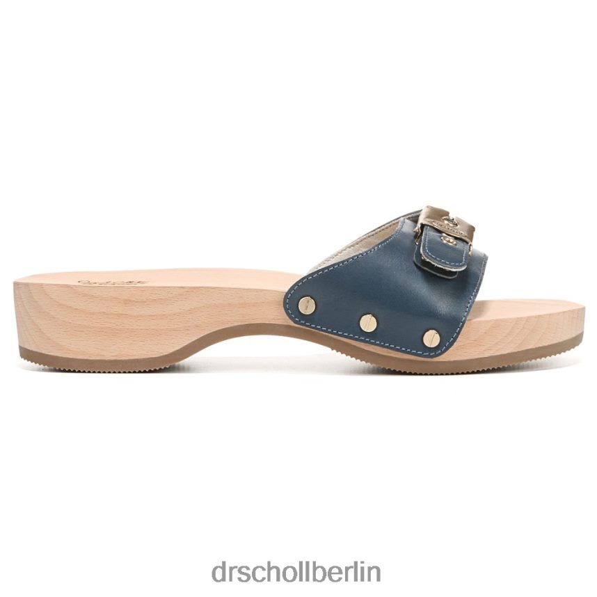 blaues Leder Originale Sandale RXP6XD18 Dr. Scholl's unisex