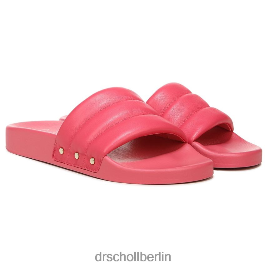 dunkelrosa Leder Pisces Chill Slide-Sandale RXP6XD212 Dr. Scholl's unisex