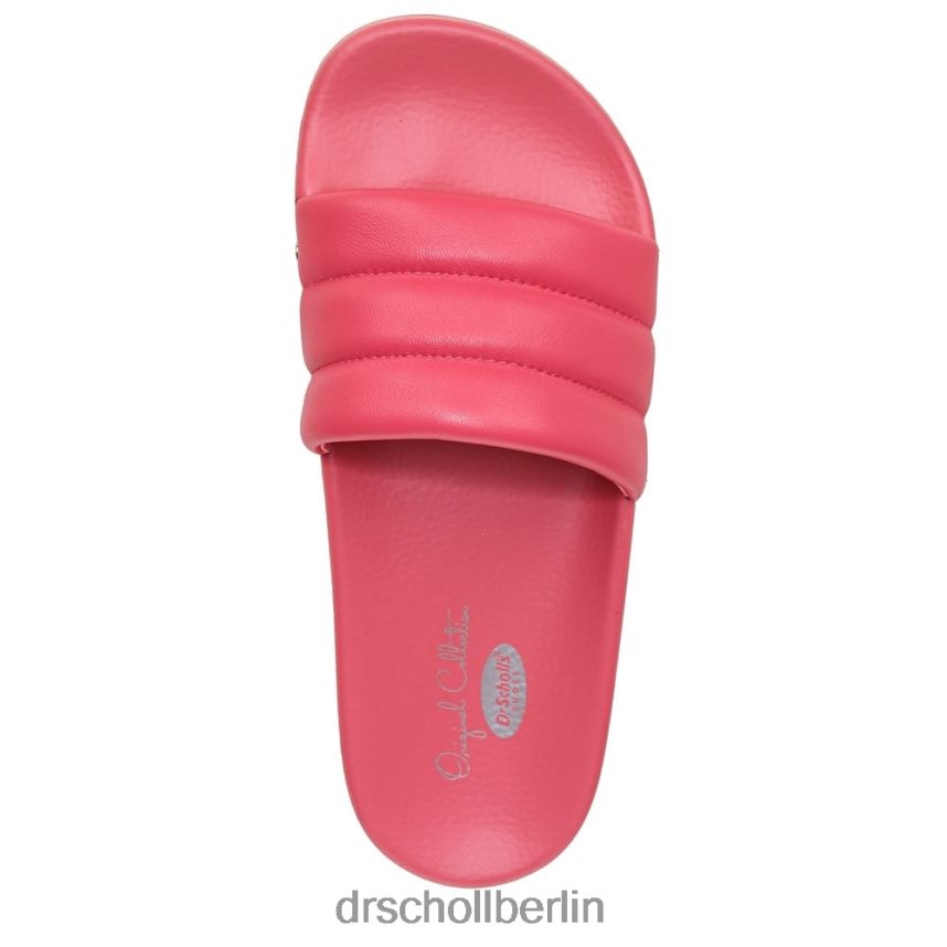 dunkelrosa Leder Pisces Chill Slide-Sandale RXP6XD212 Dr. Scholl's unisex