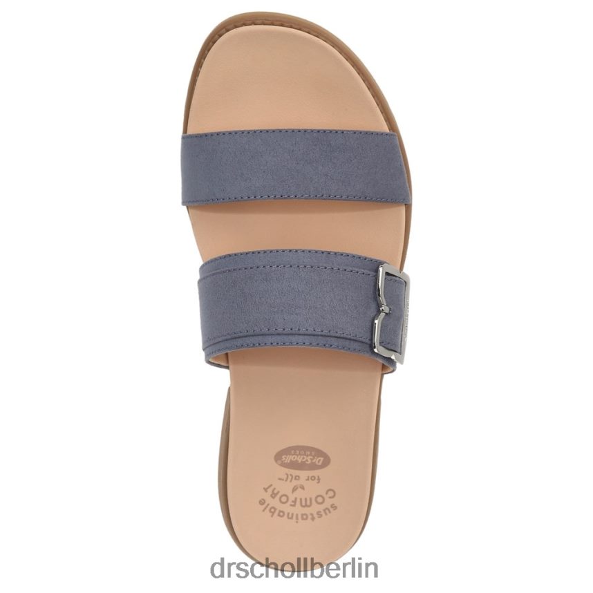 oxidblauer Synthetik Alyssa Slide-Sandale RXP6XD215 Dr. Scholl's unisex
