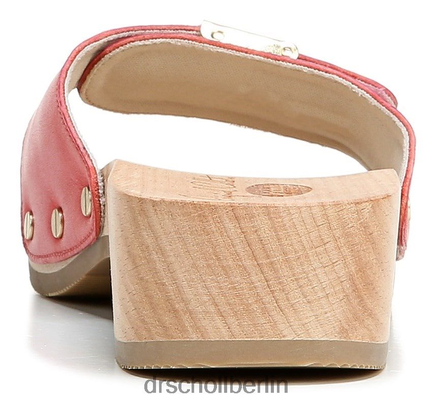 rotes Leder Originale Sandale RXP6XD16 Dr. Scholl's unisex