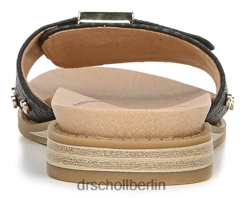 schwarze Schlange Originalistische Sandale RXP6XD186 Dr. Scholl's unisex