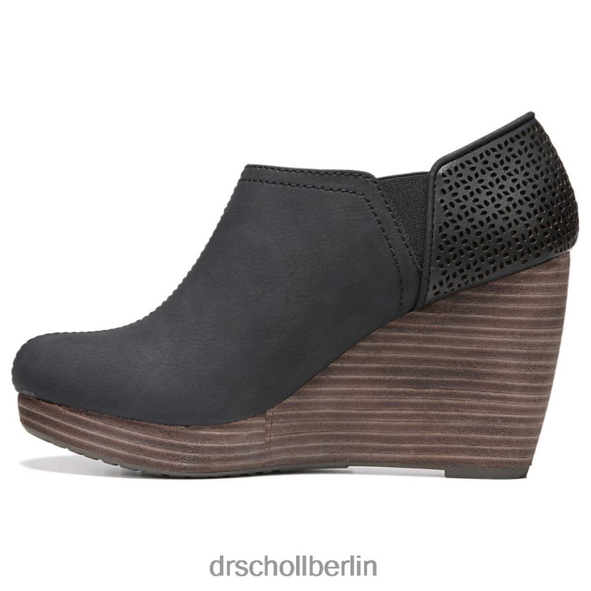 Schwarz Harlow Keilstiefelette RXP6XD149 Dr. Scholl's unisex