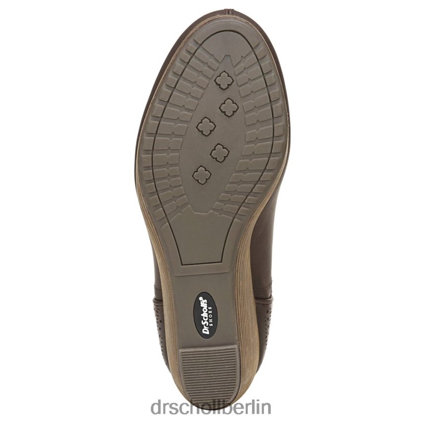 dunkelbraun glatt Harlow Keilstiefelette RXP6XD150 Dr. Scholl's unisex