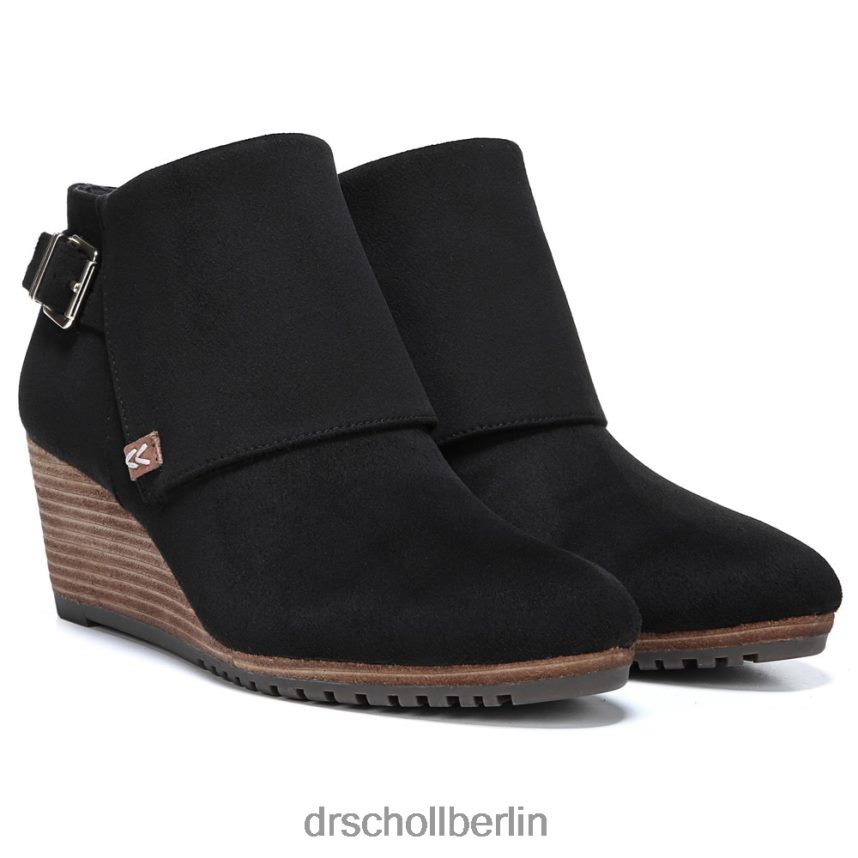 schwarze Mikrofaser Erstellen Sie einen Keilstiefel RXP6XD125 Dr. Scholl's unisex