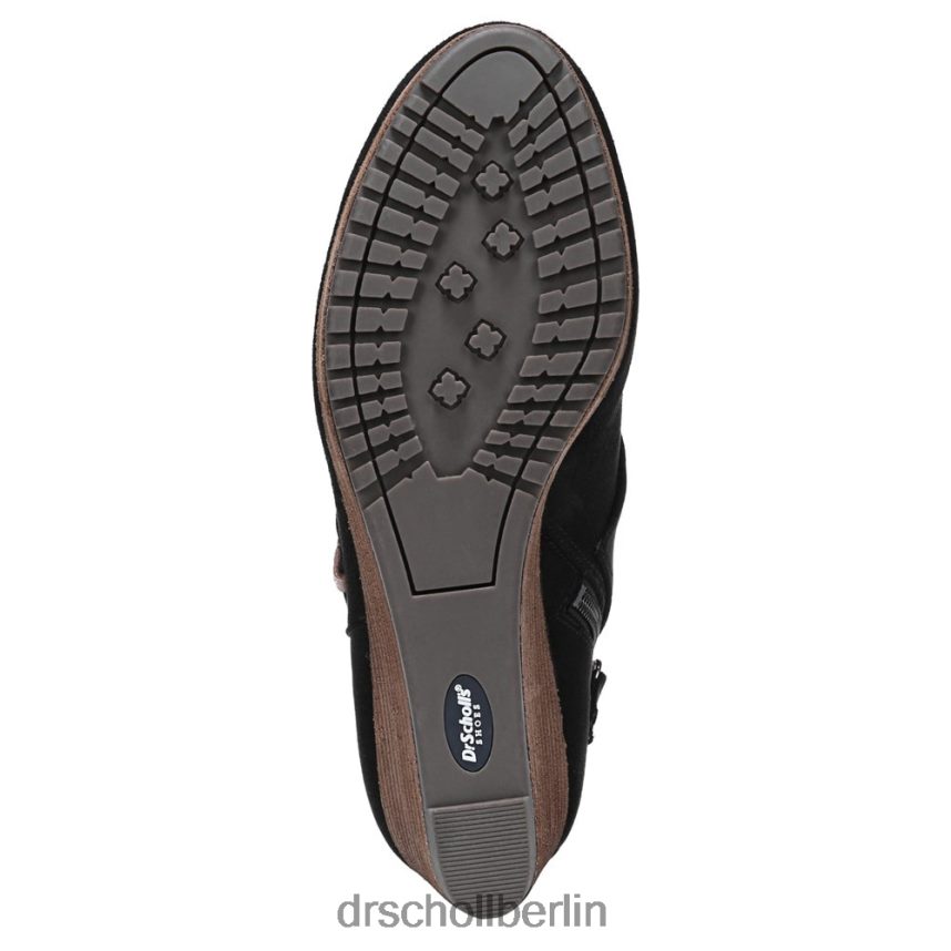 schwarze Mikrofaser Erstellen Sie einen Keilstiefel RXP6XD125 Dr. Scholl's unisex