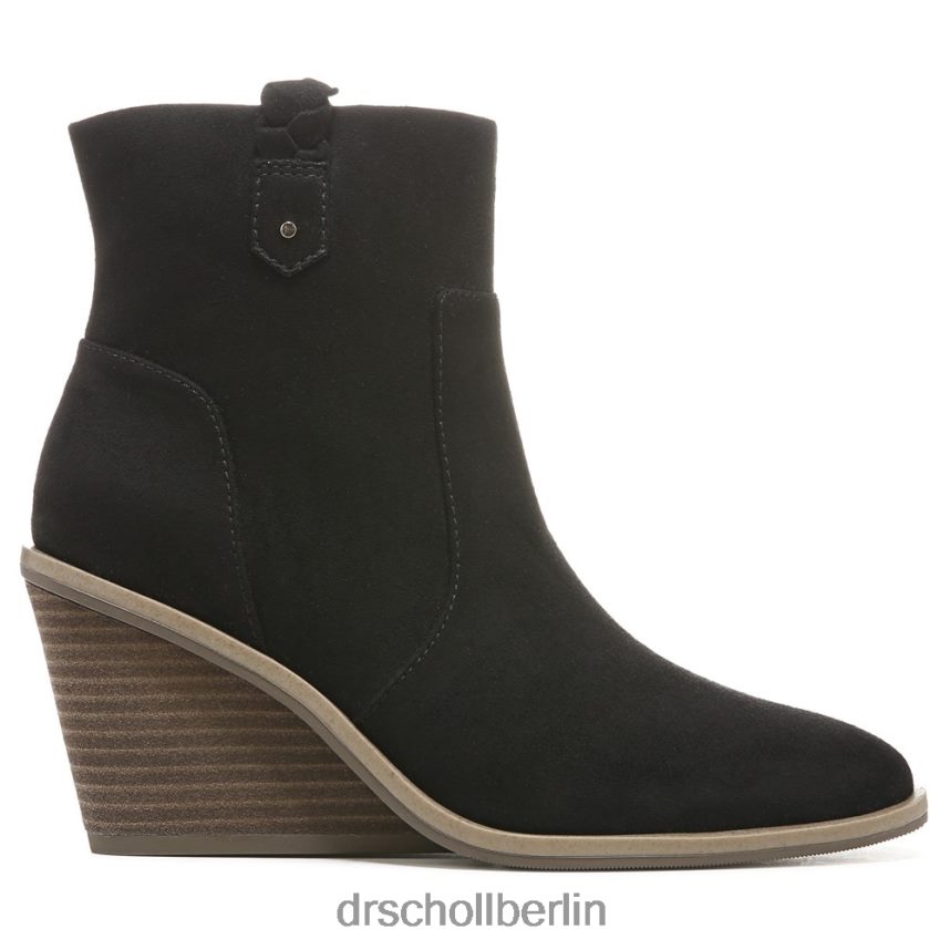 schwarzer Stoff Mirage-Keilstiefelette RXP6XD168 Dr. Scholl's unisex