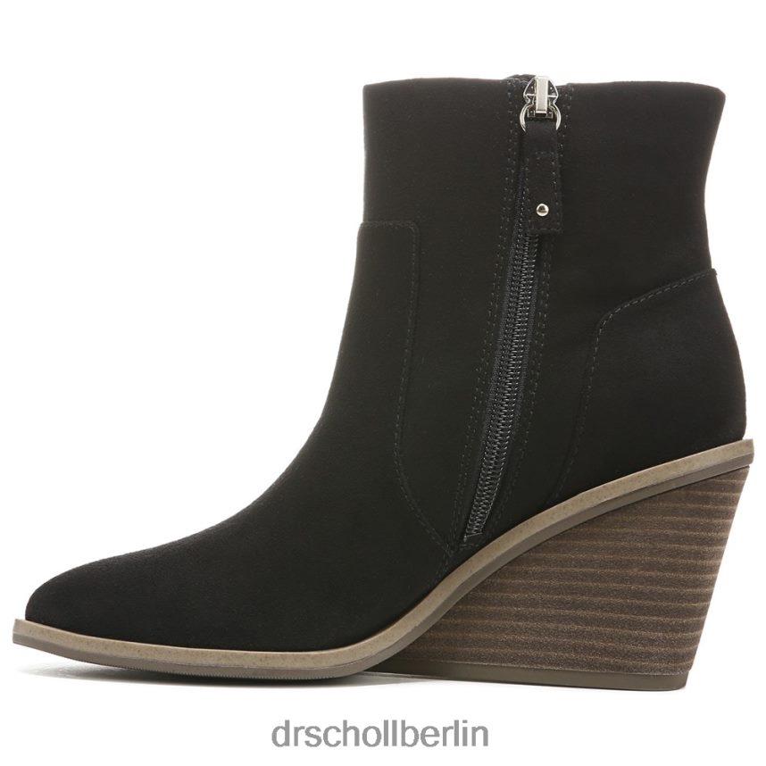 schwarzer Stoff Mirage-Keilstiefelette RXP6XD168 Dr. Scholl's unisex