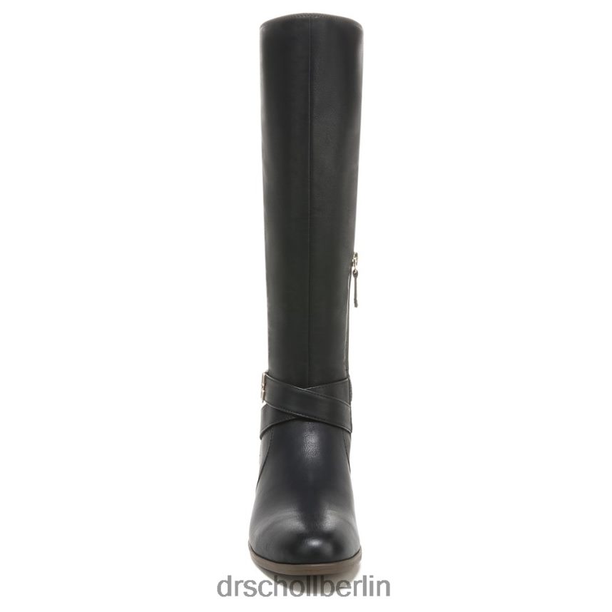 schwarzes Synthetik Bewerte hohen Stiefel RXP6XD107 Dr. Scholl's unisex