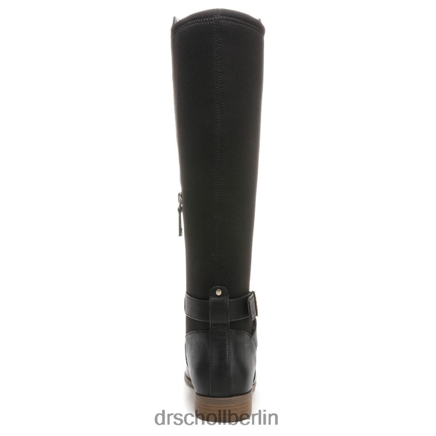schwarzes Synthetik Bewerte hohen Stiefel RXP6XD107 Dr. Scholl's unisex