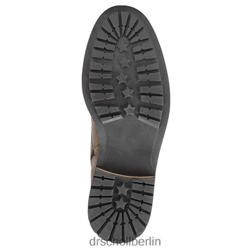 Olivenleder Kavallerie-Reißverschlussstiefel RXP6XD283 Dr. Scholl's unisex