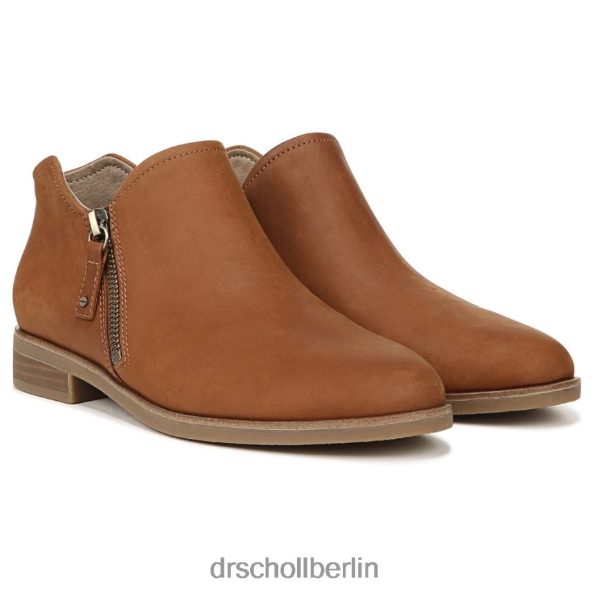 braunes Leder Avenue Stiefeletten mit Reißverschluss RXP6XD99 Dr. Scholl's unisex