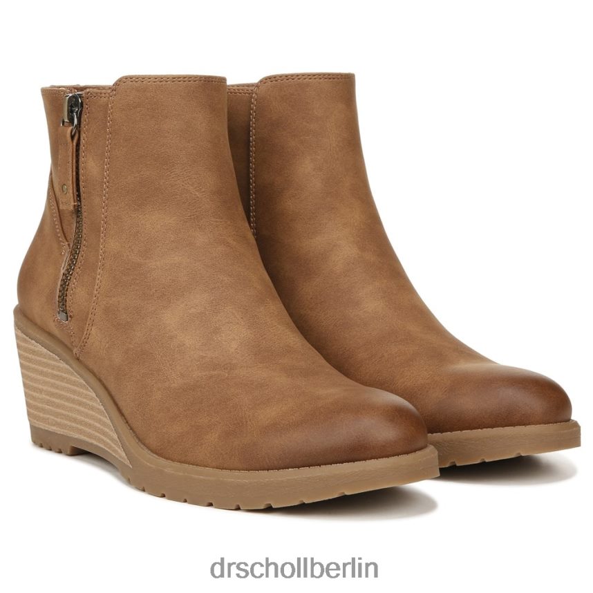 braunes Synthetik Chloe Stiefeletten RXP6XD110 Dr. Scholl's unisex