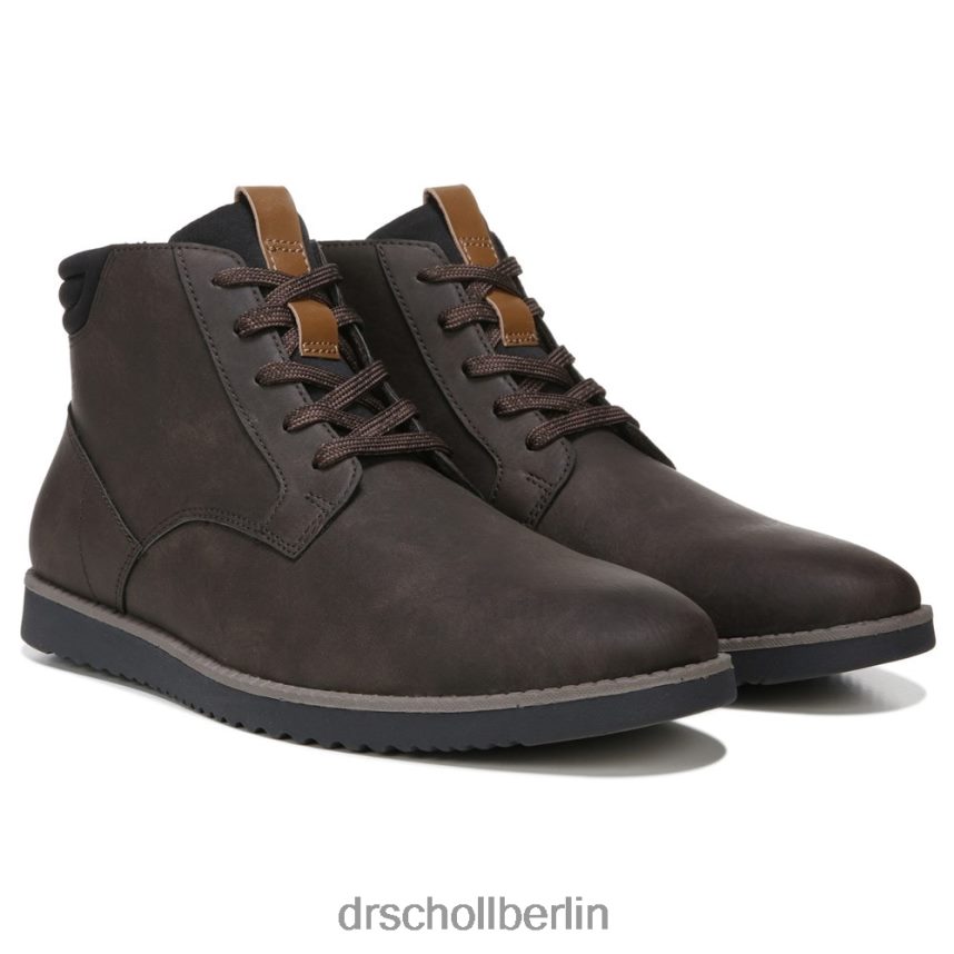 dunkelbraun Syndicate Chukka-Stiefel RXP6XD297 Dr. Scholl's unisex