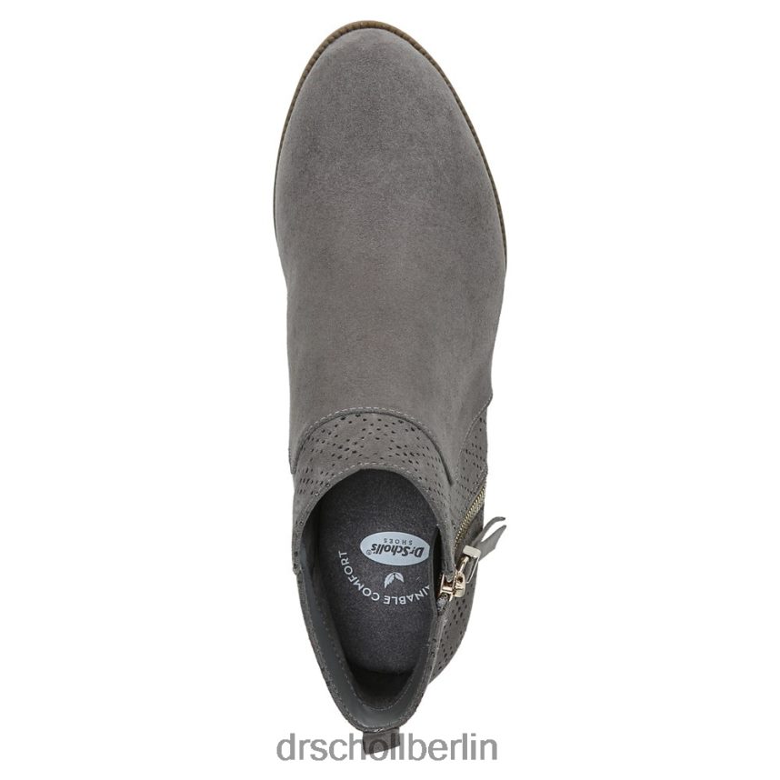 dunkelgraue Mikrofaser Brianna Bootie RXP6XD136 Dr. Scholl's unisex
